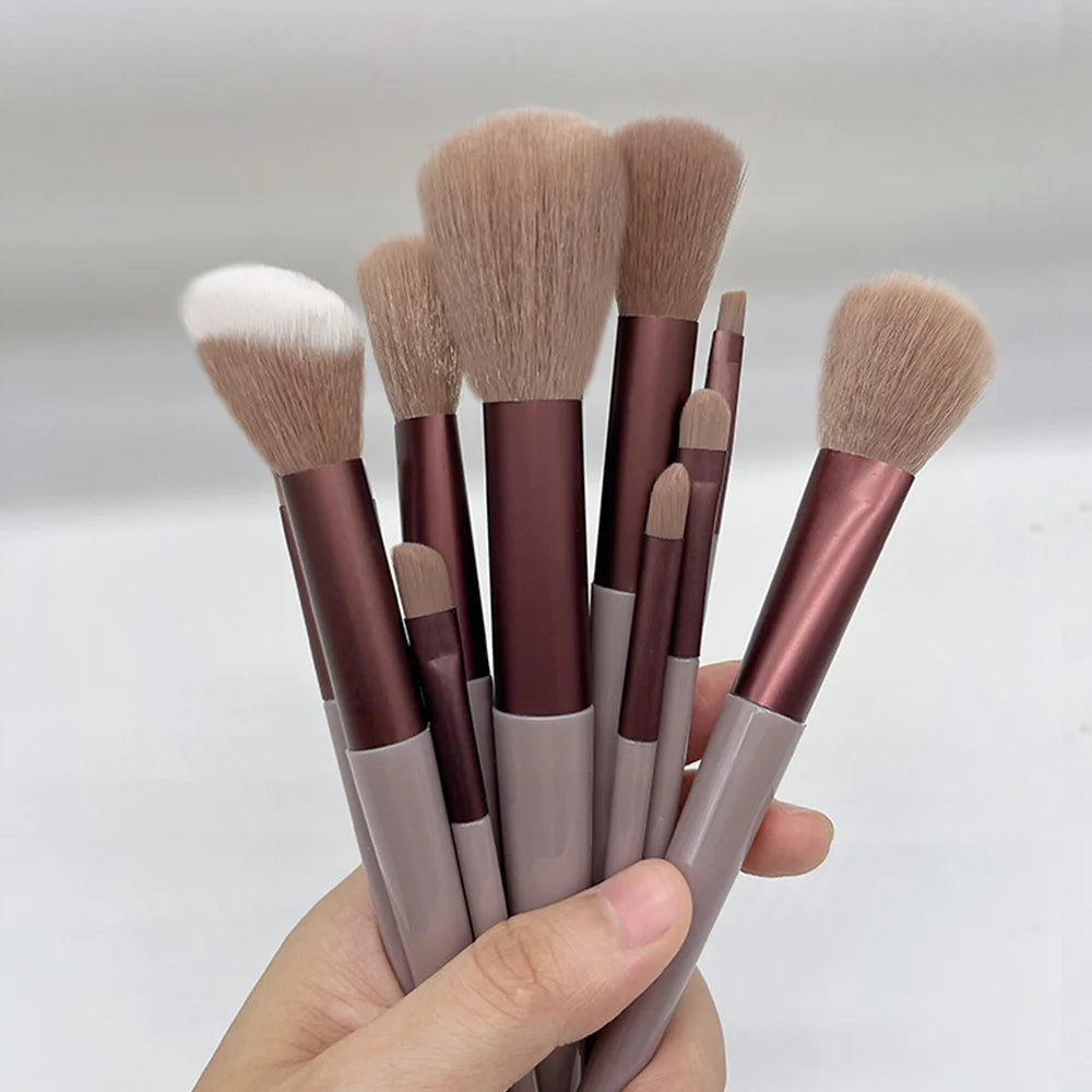 Lot de 13 Pinceaux de maquillage - Professionnelle ✨