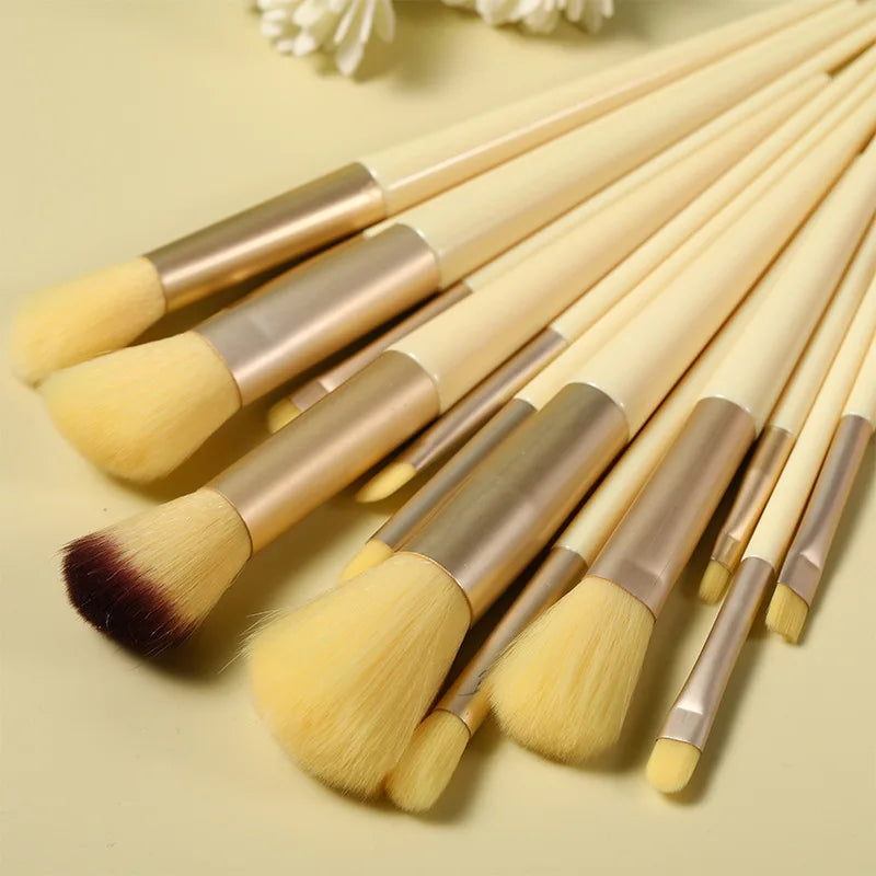 Lot de 13 Pinceaux de maquillage - Professionnelle ✨