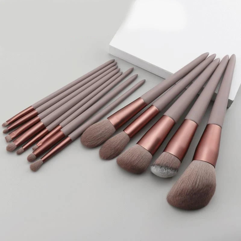 Lot de 13 Pinceaux de maquillage - Professionnelle ✨