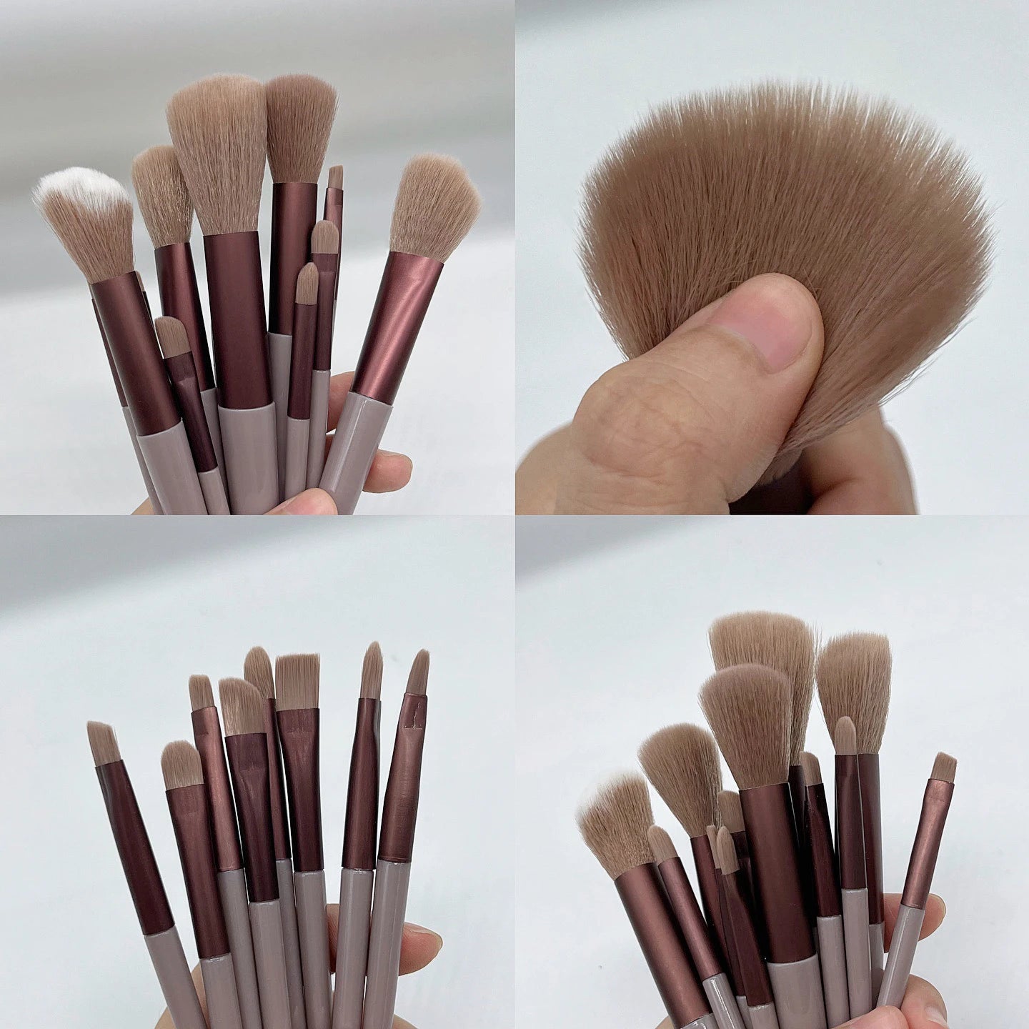 Lot de 13 Pinceaux de maquillage - Professionnelle ✨